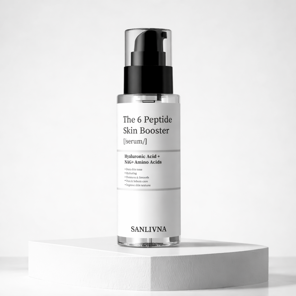 6-Peptide Facial Essence with Collagen – Smooth, Bright & Hydrated Skin